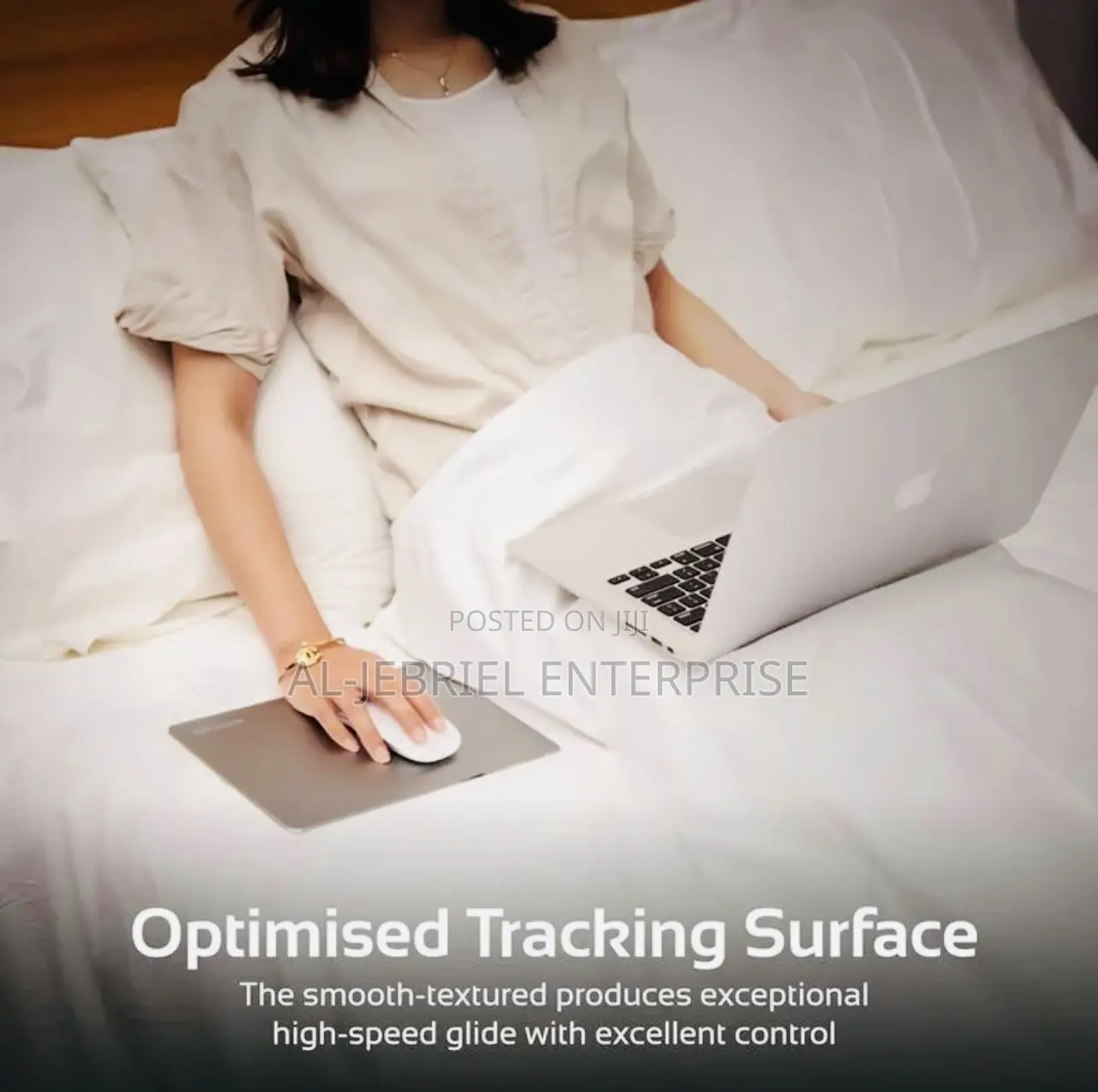 Anti-Slip Promate METAPAD-2 3mm Aluminum Mouse Pad