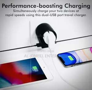 Multi-Plug Promate Twist Travel Adapter With USB AC SOCKET