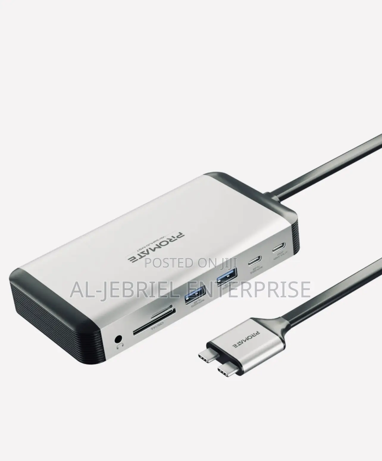 12-in-1 Promate VERSAHUB USB Hub With 100w Power Delivery