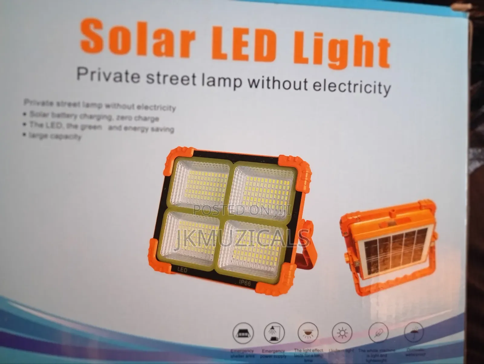 Solar Led Light _ Mobile Phone Charger _ Power Bank