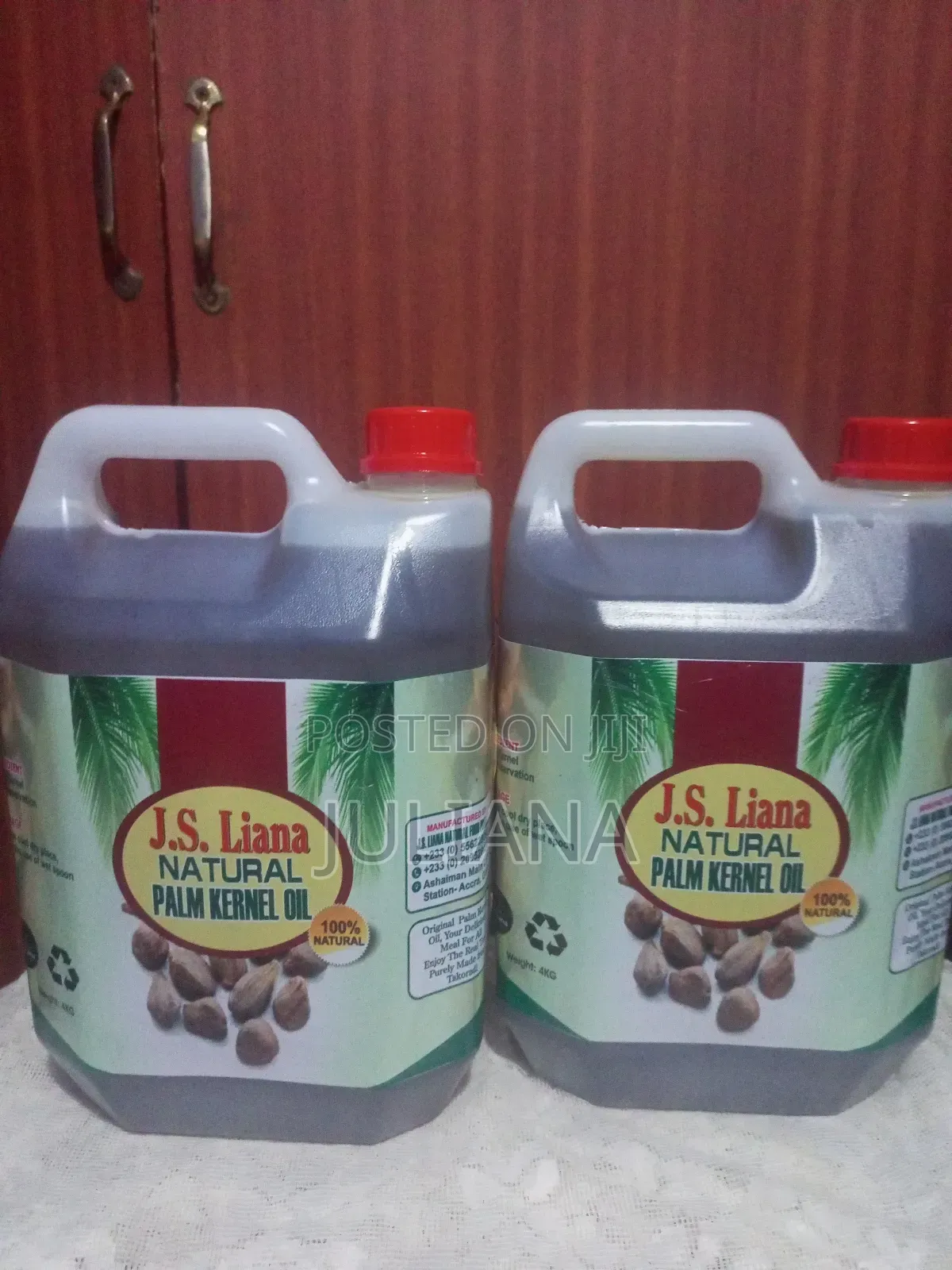 Liana Natural Palm Kernel Oil