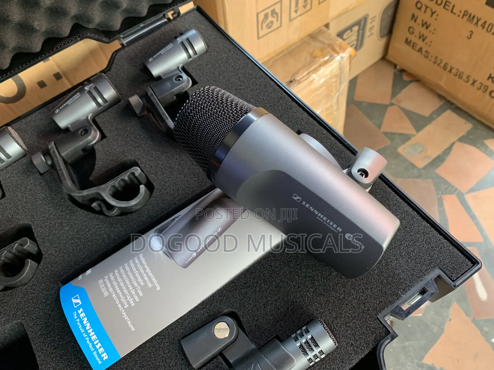 Sennheiser E-602-Ii 7-Pieces Drum Microphone