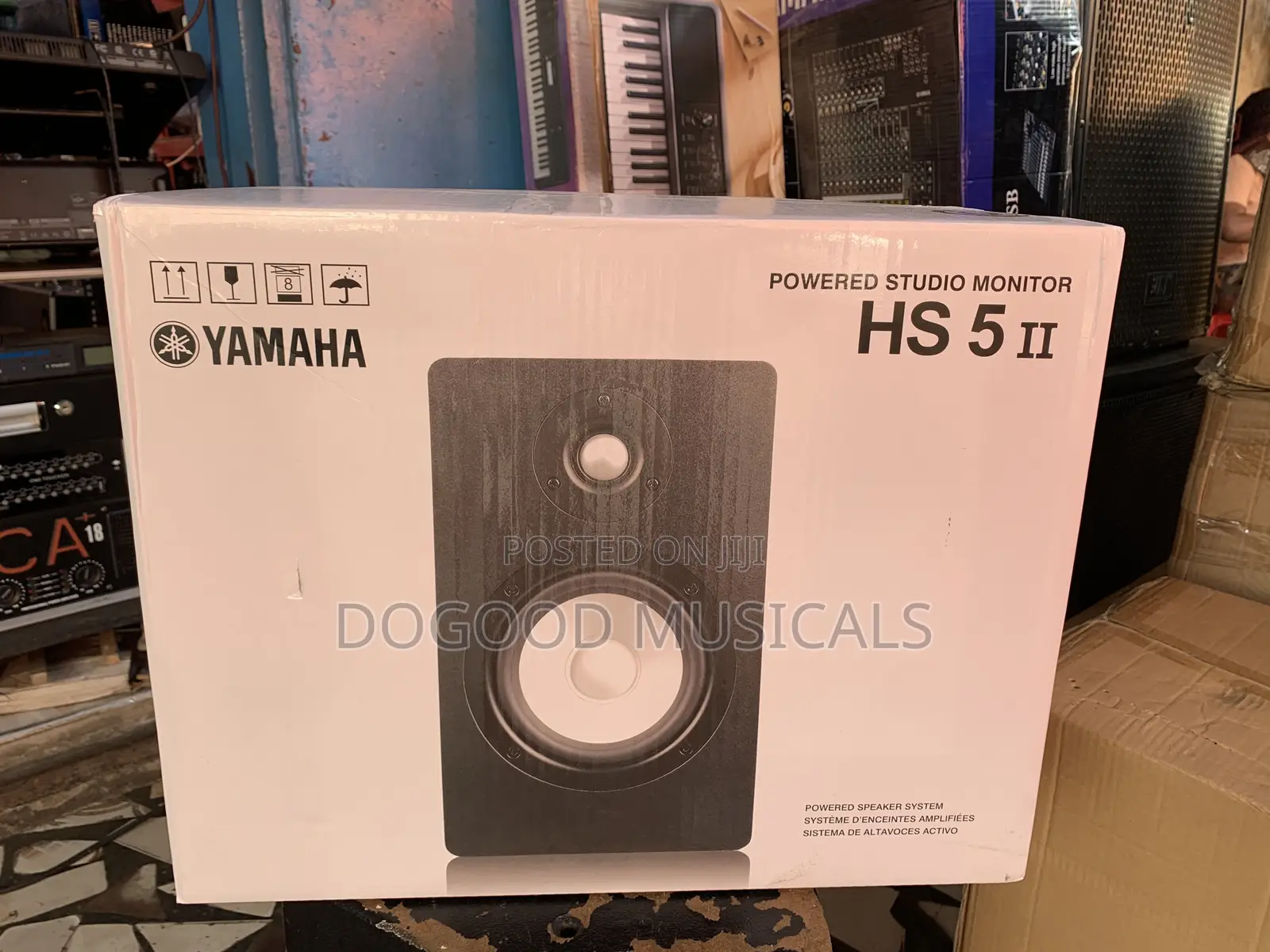 Yamaha Hs-5ii 2-Way 70w Bass Studio Monitors