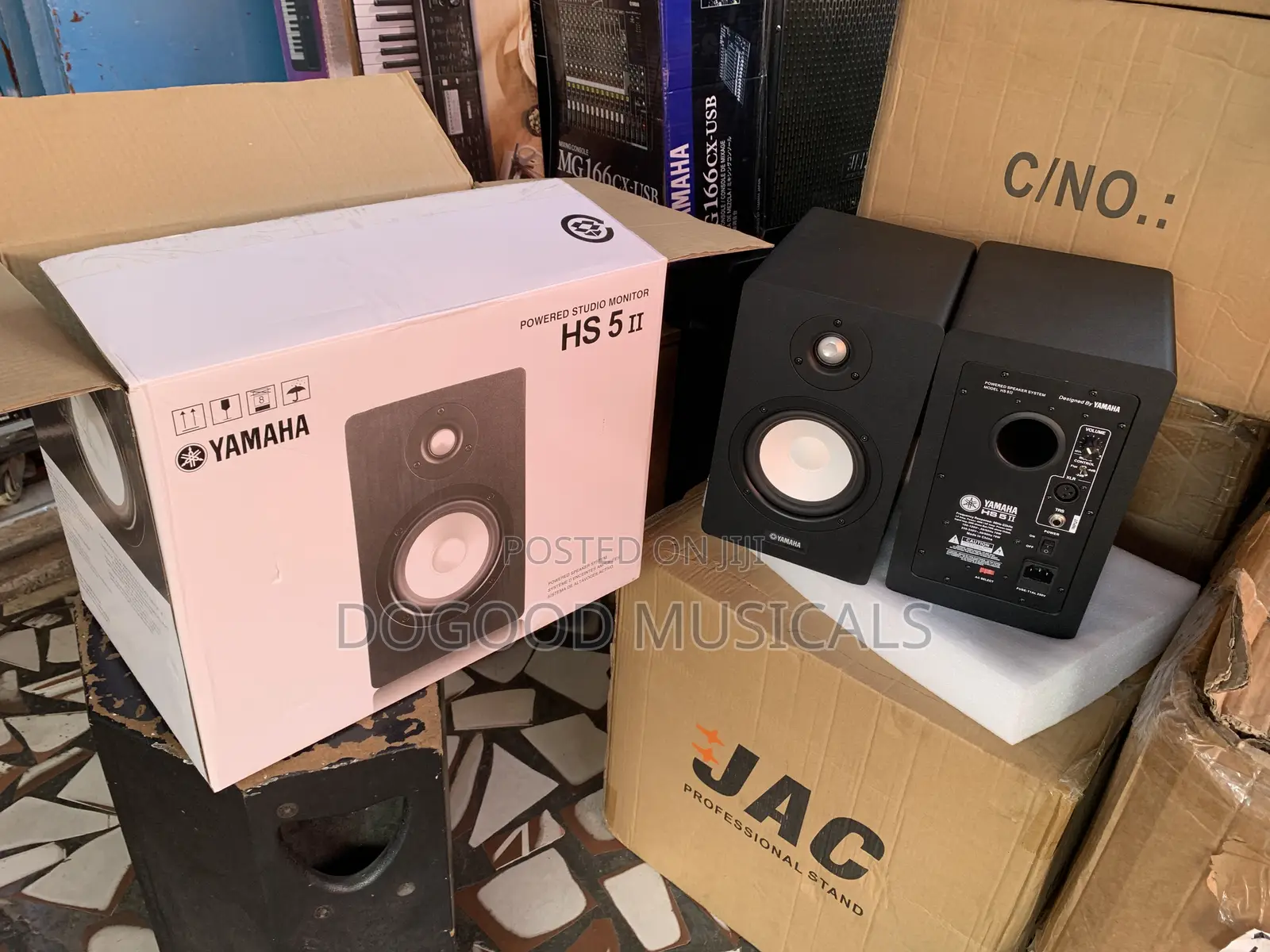 Yamaha Hs-5ii 2-Way 70w Bass Studio Monitors