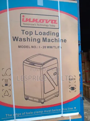 Efficient Washing With Innova 20kg Top Loader!