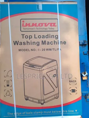 Get Clean Clothes With Innova 20kg Fully Loaded Washer!