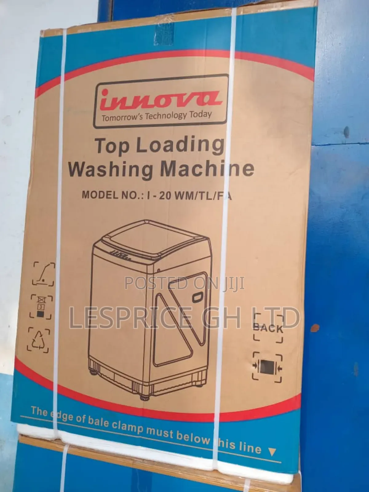 Innova 20kg Washer - Powerful Cleaning, No Hassle!