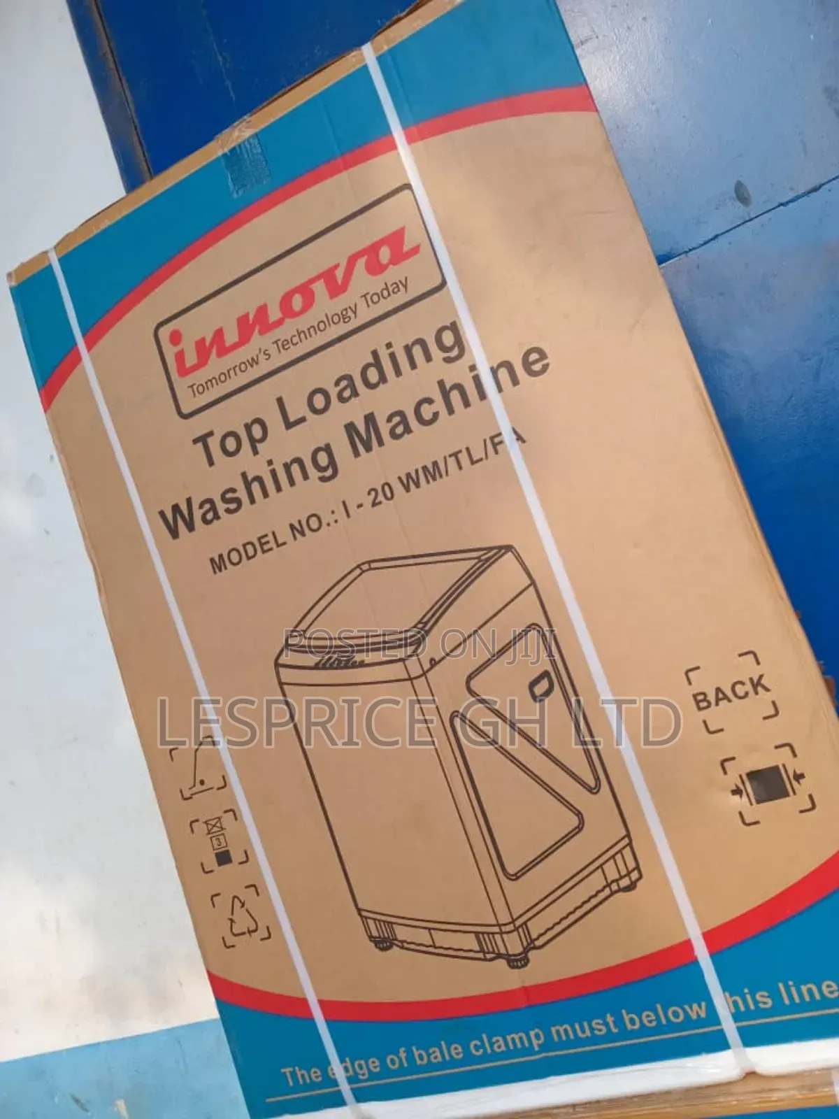 Innova 20kg Automatic Washing Machine - Saves Energy!