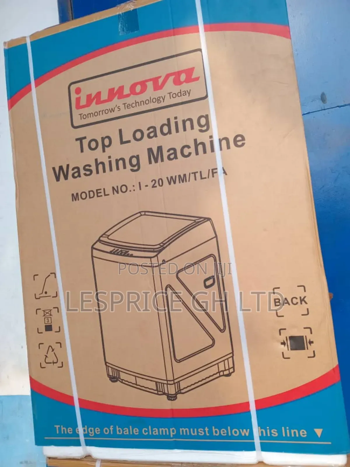 20kg Innova Washing Machine // Air Sanitize Refresh Mode