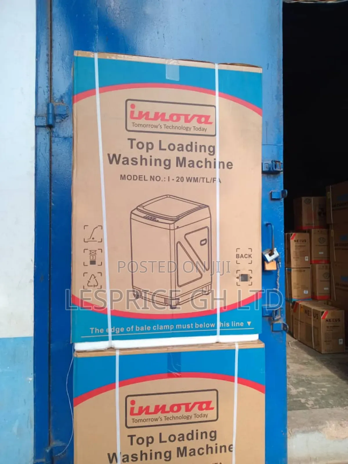 Top Load Innova 20kg Washer - Modern Design