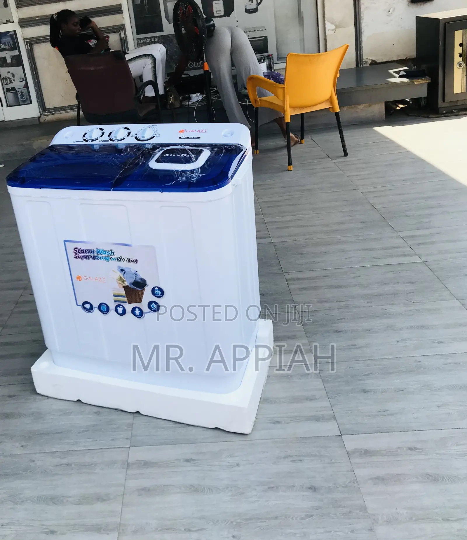 Powerful Performance Galaxy 7kg Top Load Washing Machine.
