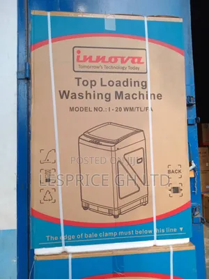 Innova 20kg Top Load Washer - Save Time Energy!