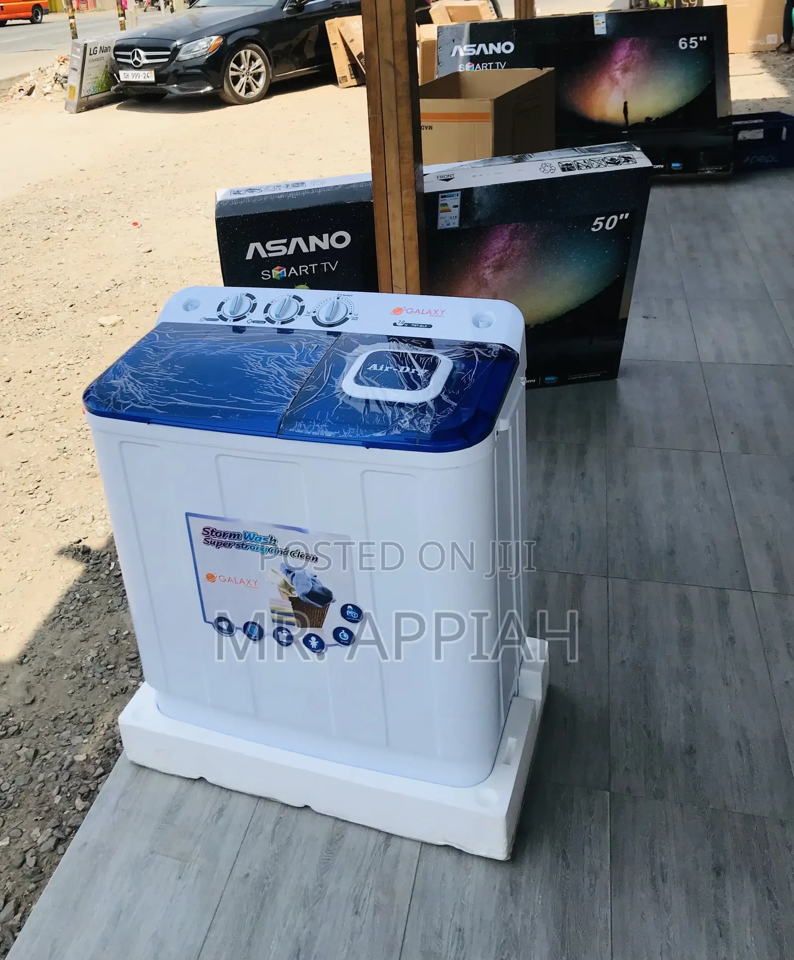 Sealed in Box Galaxy 7kg Twin Tub Electric Washing Machine.