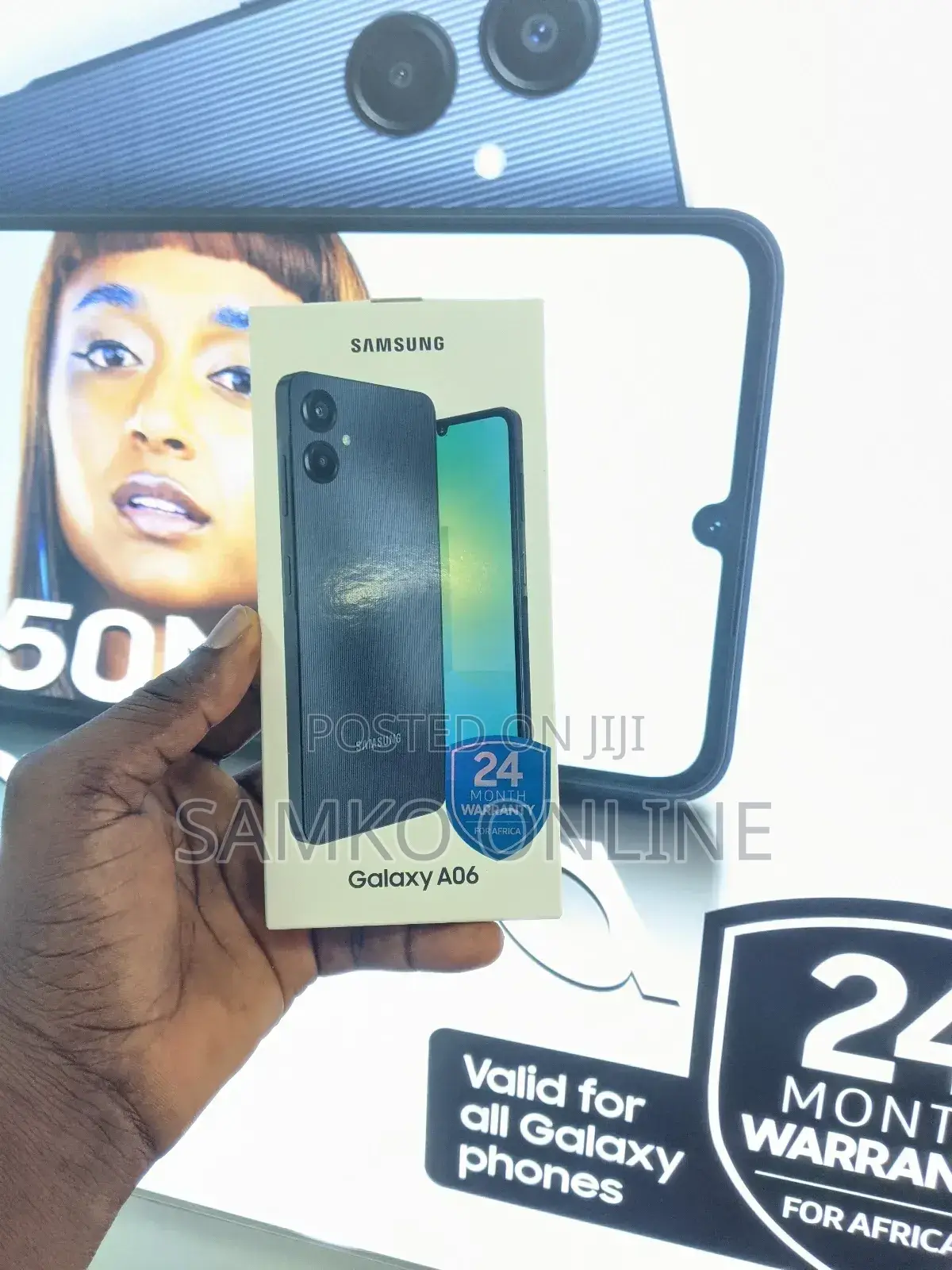 New Samsung Galaxy A06 64 GB Black