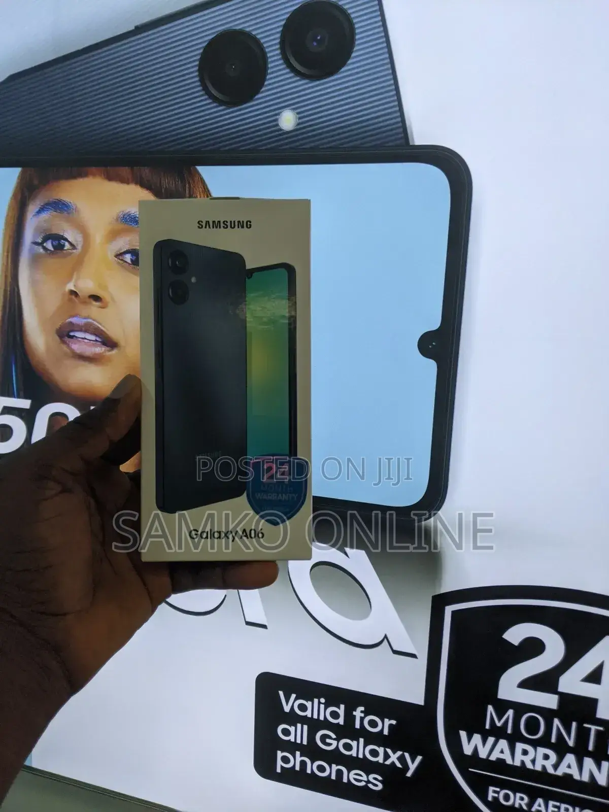 New Samsung Galaxy A06 64 GB Black