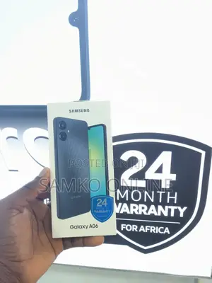 New Samsung Galaxy A06 64 GB Black