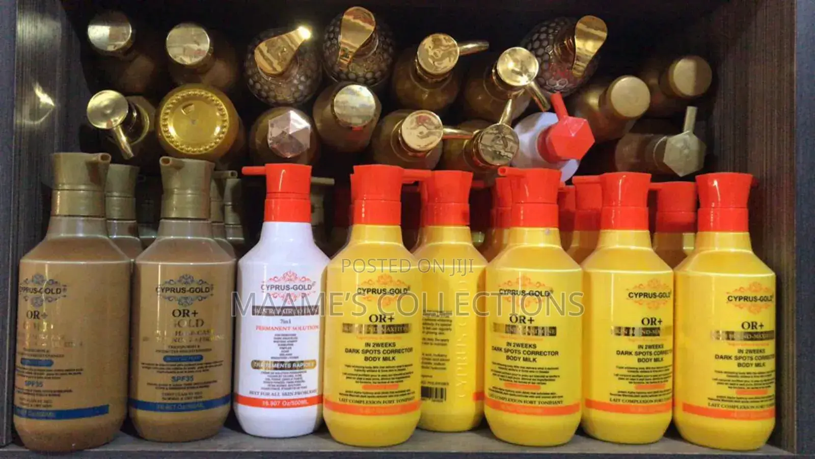 Cyprus- Gold or + Skin Blend Maxitone Body Milk