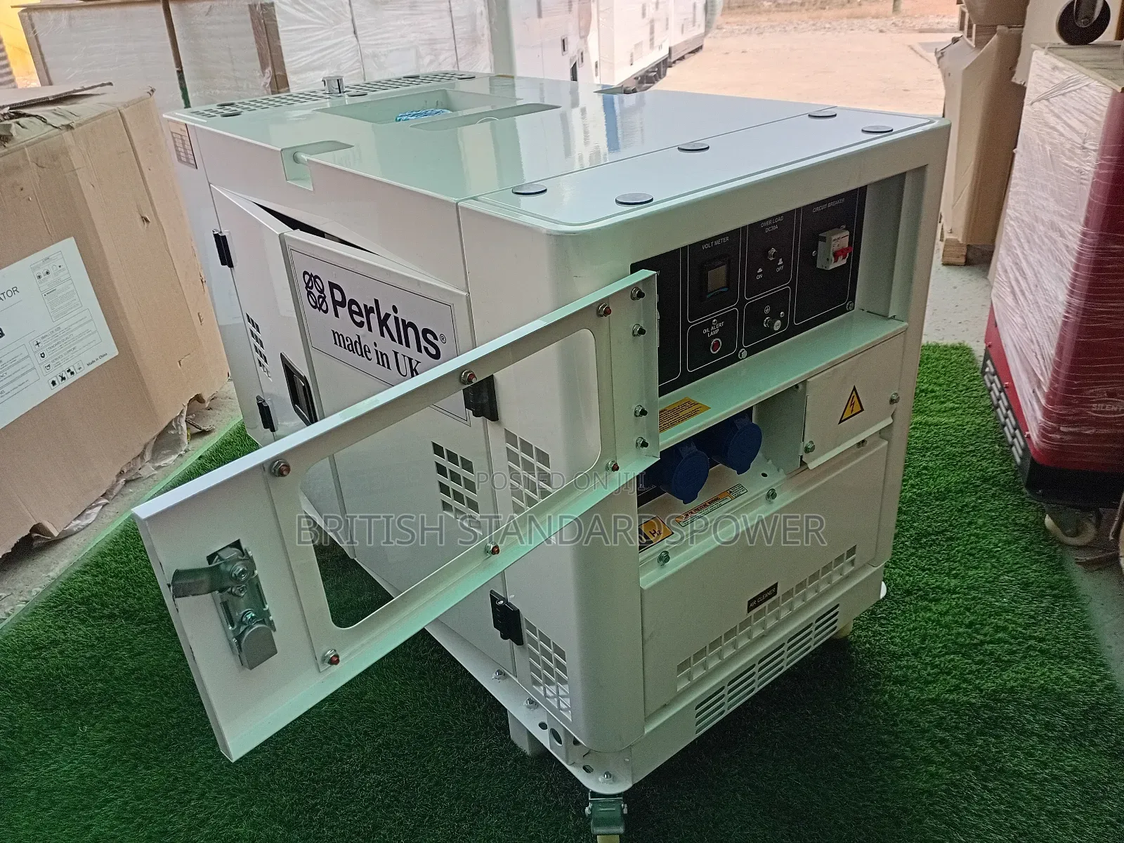 White Perkins 20kva Generator Diesel Silent Generator 20kva
