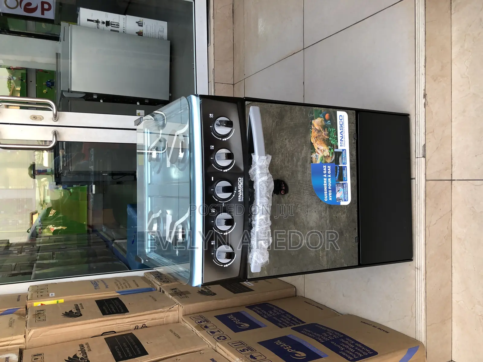50 by 50 Nasco Gas Cooker Available as Seen Brand New