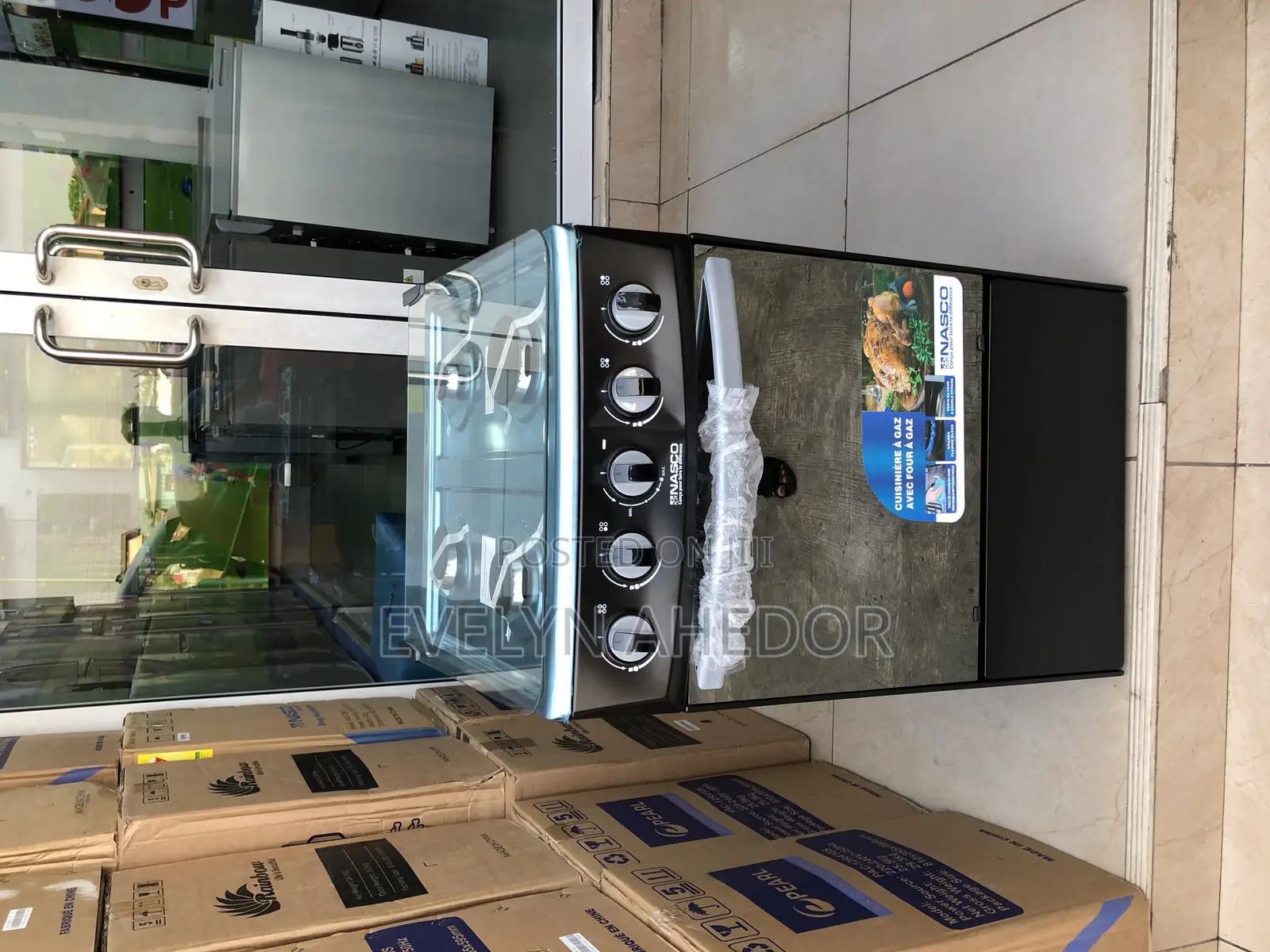 50 by 50 Nasco Gas Cooker Available as Seen Brand New