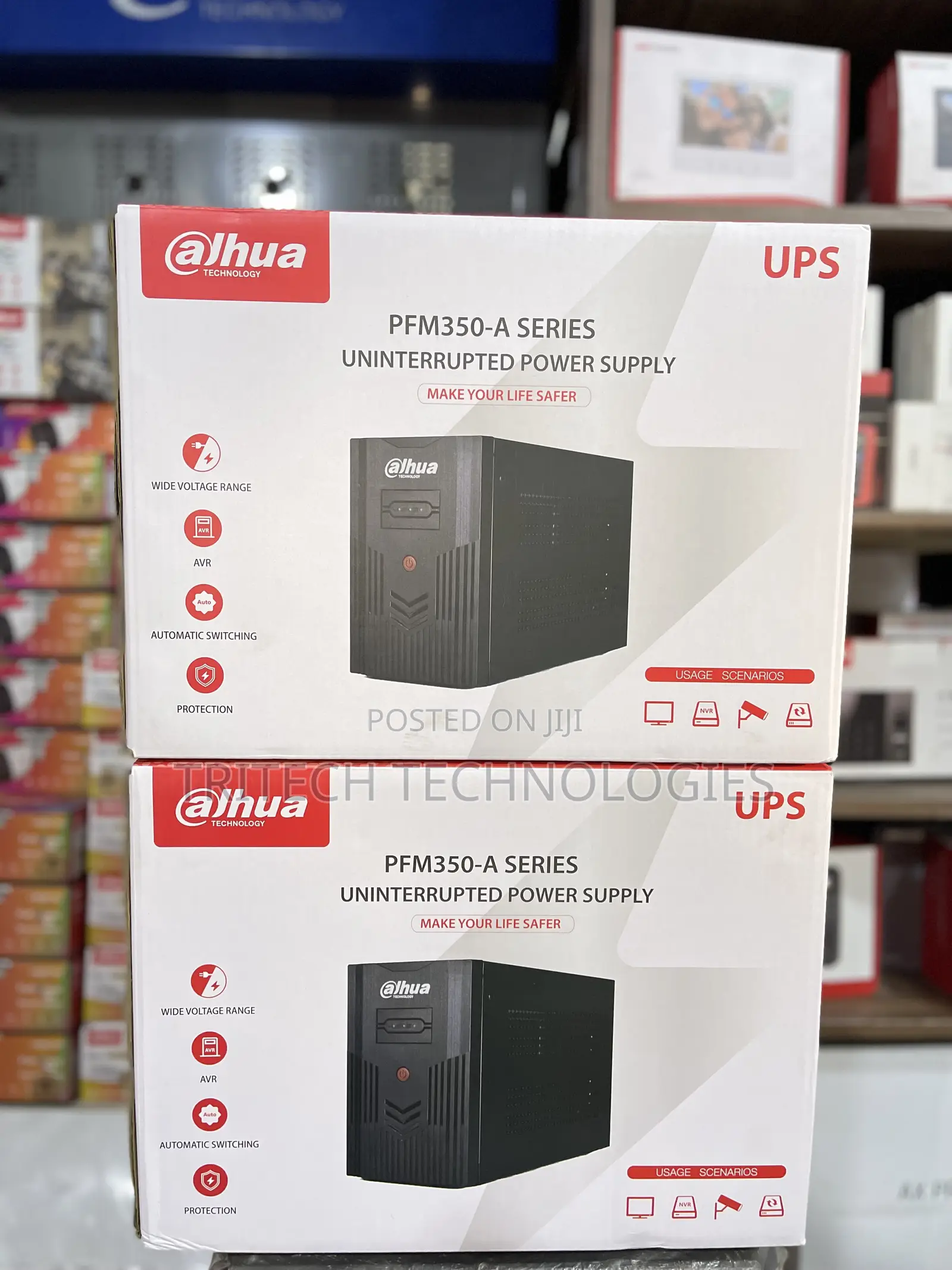 Ups 1200va/720w Dahua Inbuilt Automatic Voltage Regulator