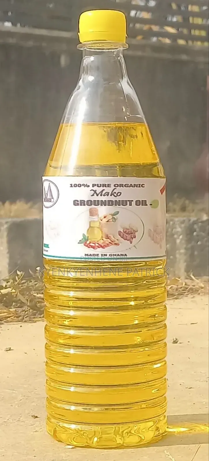 100% Pure Natural Groundnut Oil