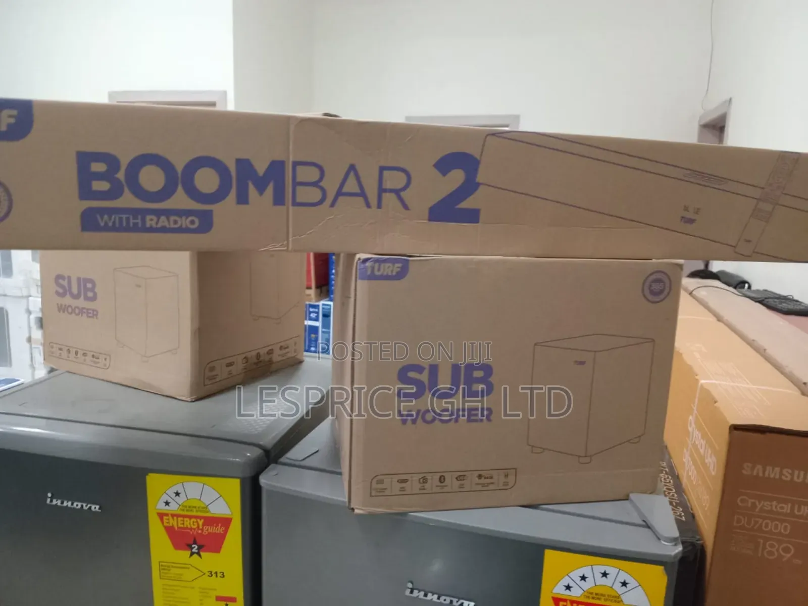 Quality Sound Awaits With Turf Boombar Speakers!