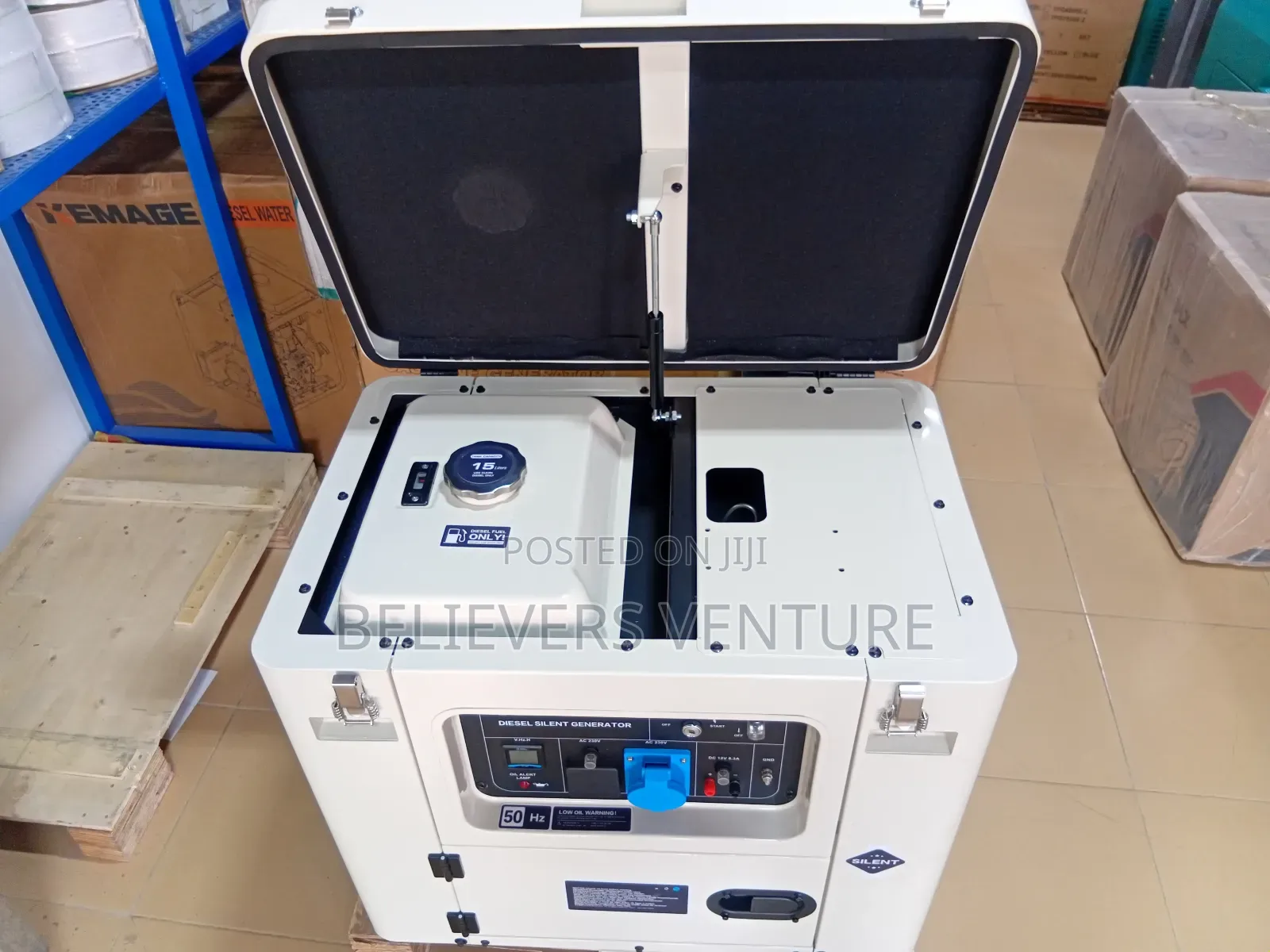 15 Liters Diesel Tank Capacity 10kva UK Model Generator