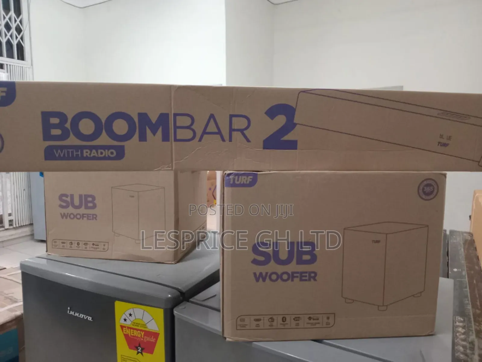 Turf Bluetooth Soundbar Woofer: Loud Clear Audio System