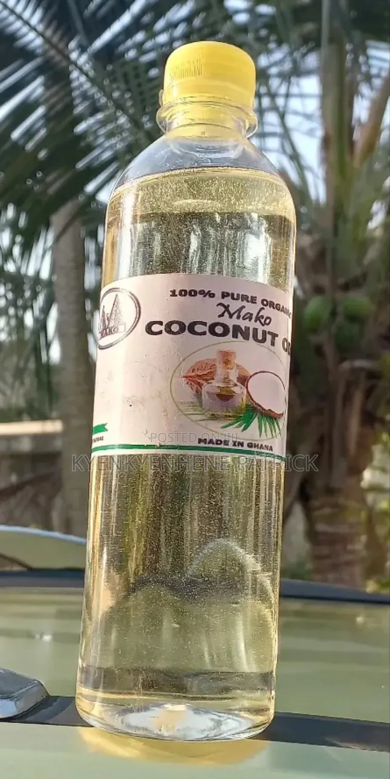 100% Pure Organic Coconut Oil