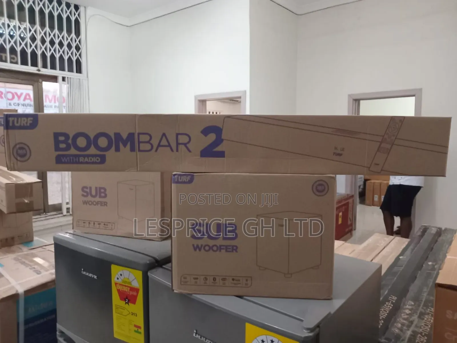 Elevate Ur Music Experience With Turf Boombar Woofer