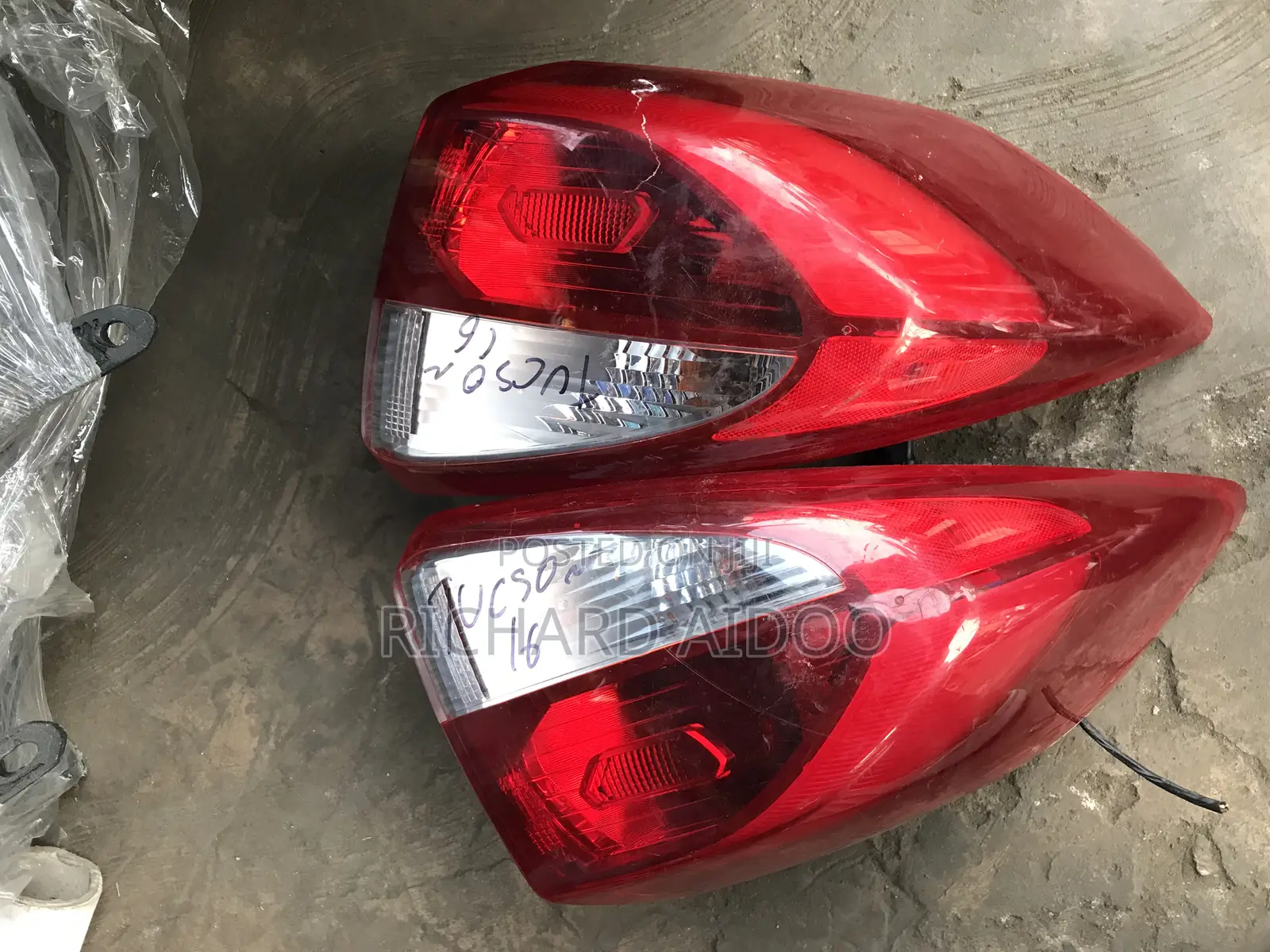Hyundai Tucson 2016 Taillight Available