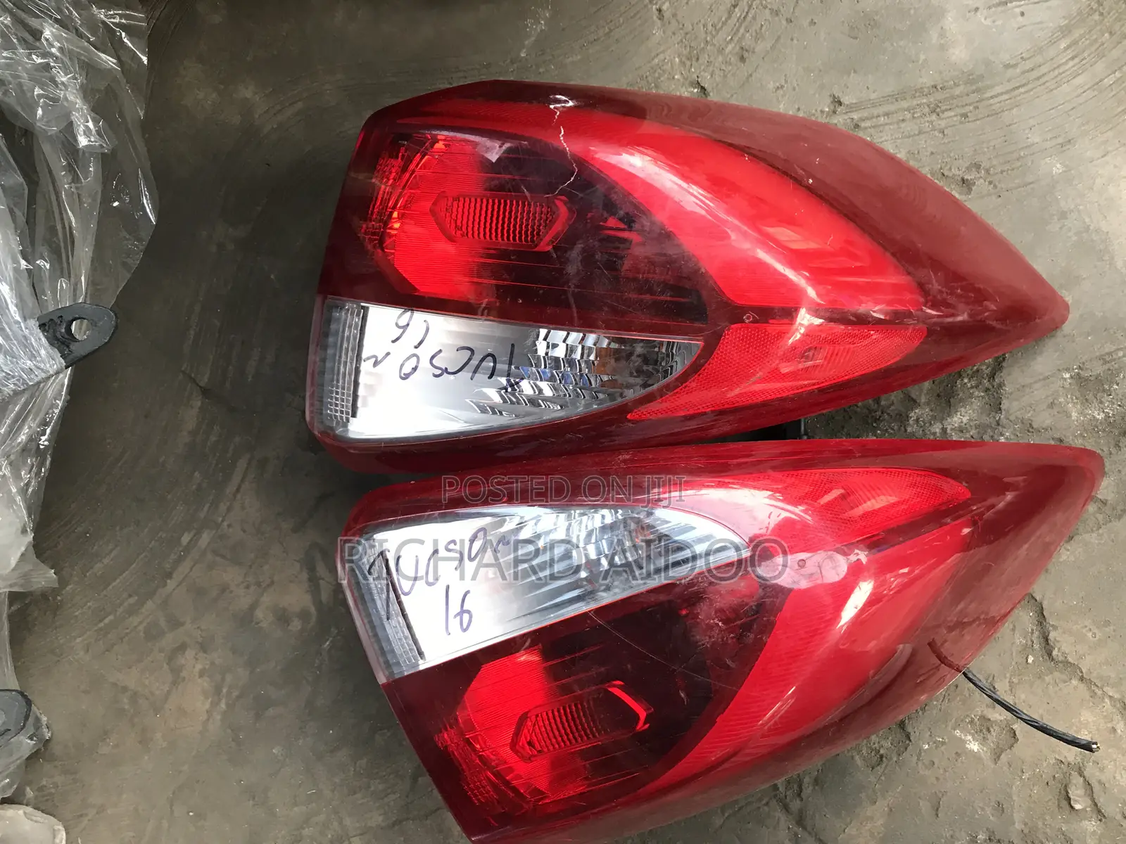 Hyundai Tucson 2016 Taillight Available