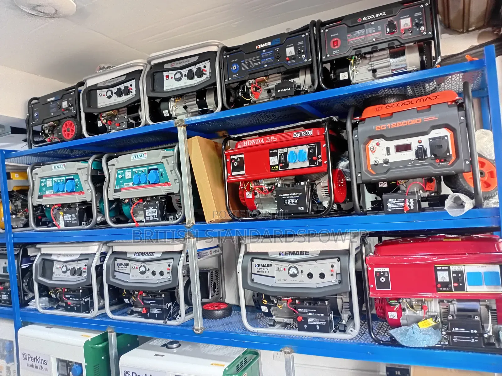 All Size of Generator From 2.5kva to 15kva Petrol Generator