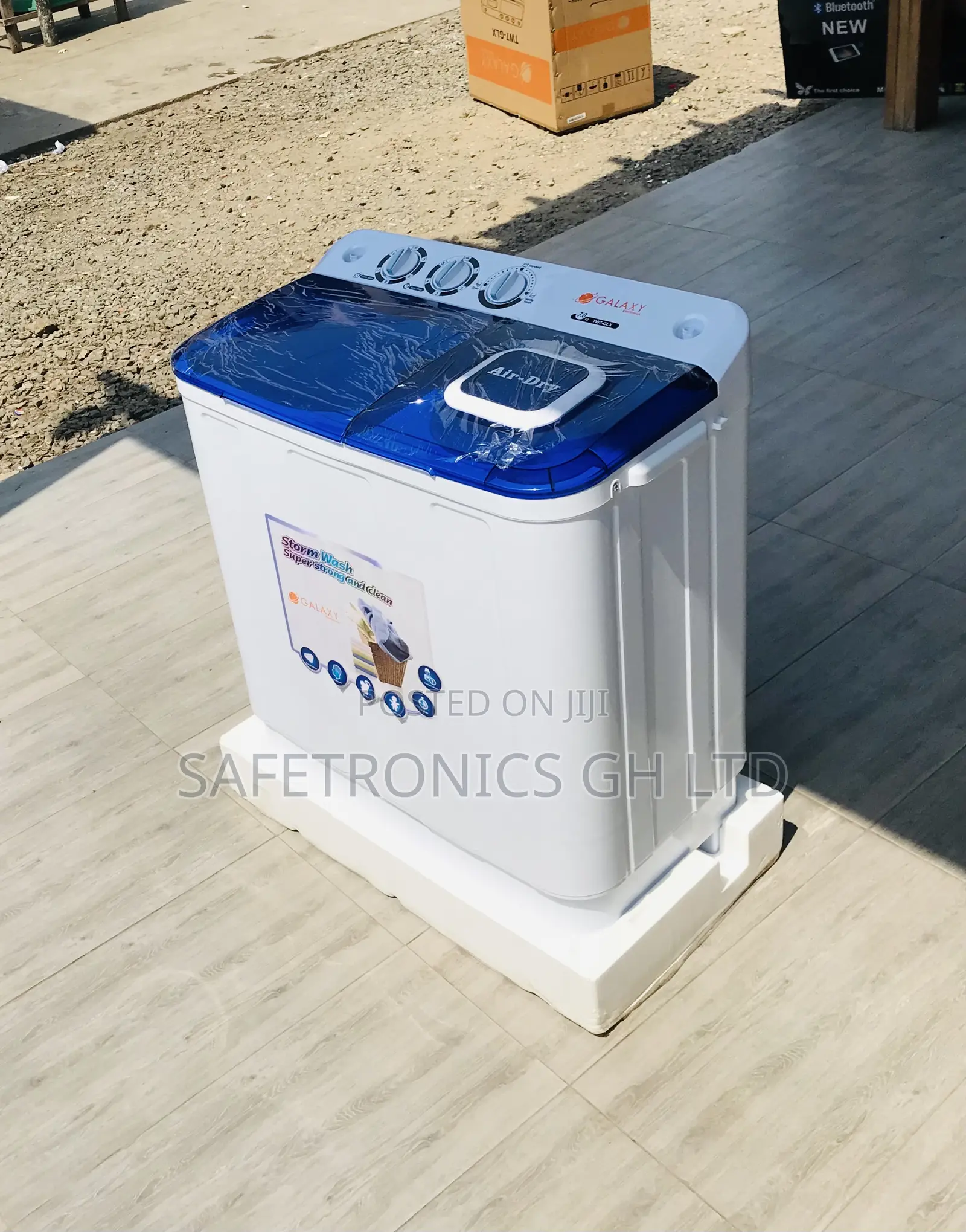 Pureclean 7kg Topload Galaxy Semiauto Washingmachine