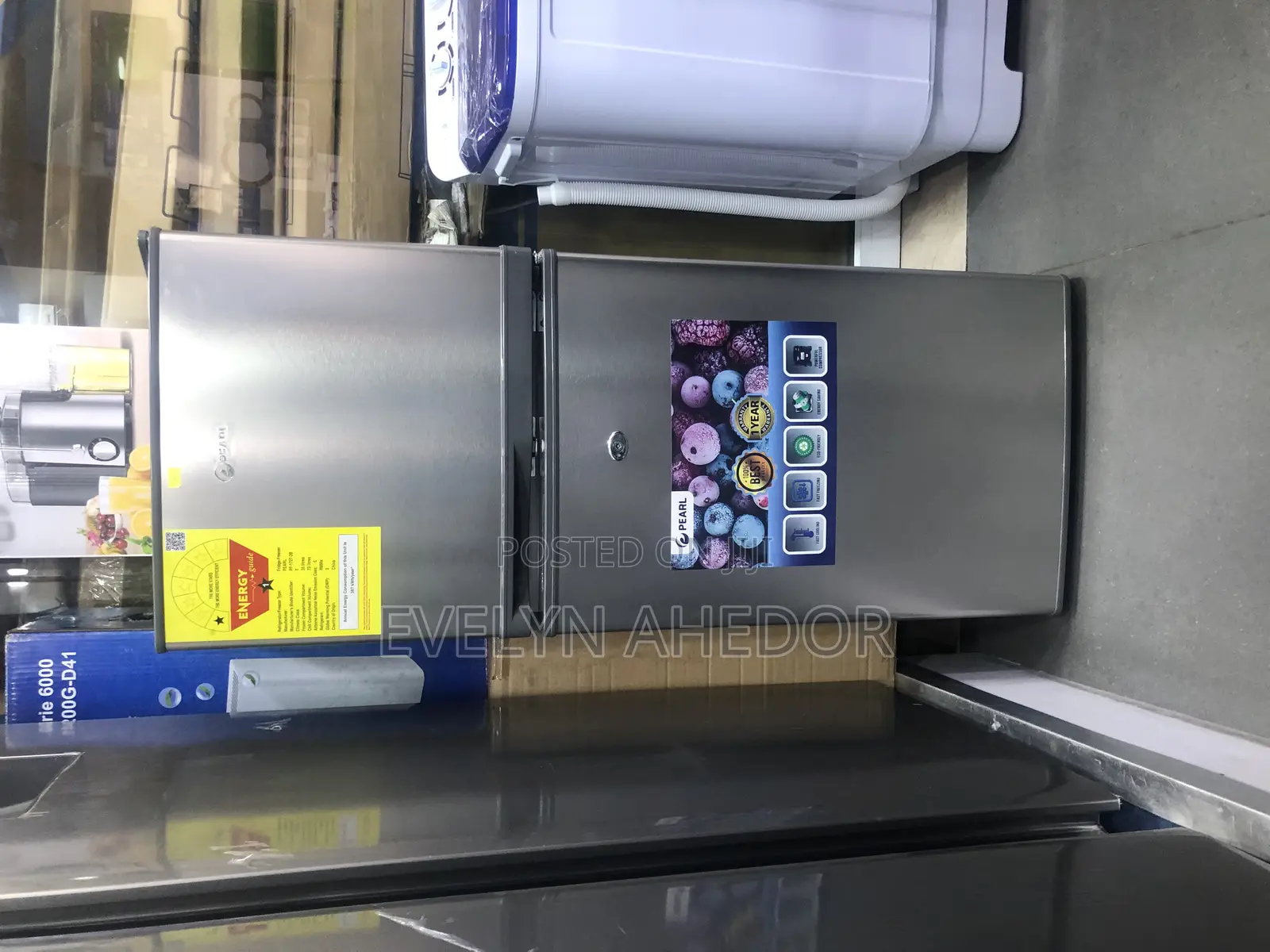 Quality and Affordable Pearl Double Door Fridge 108liters