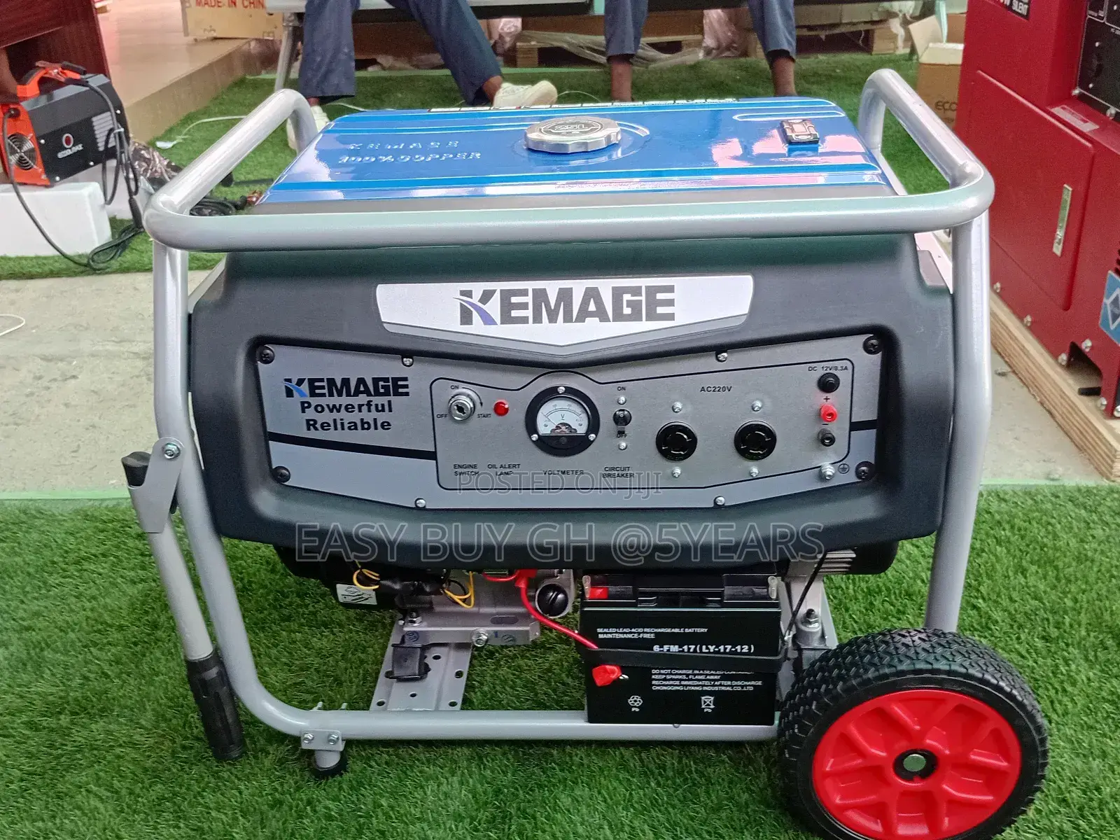 Kemage Petrol Inverter Generator 14kva 16kw Key Pull Start