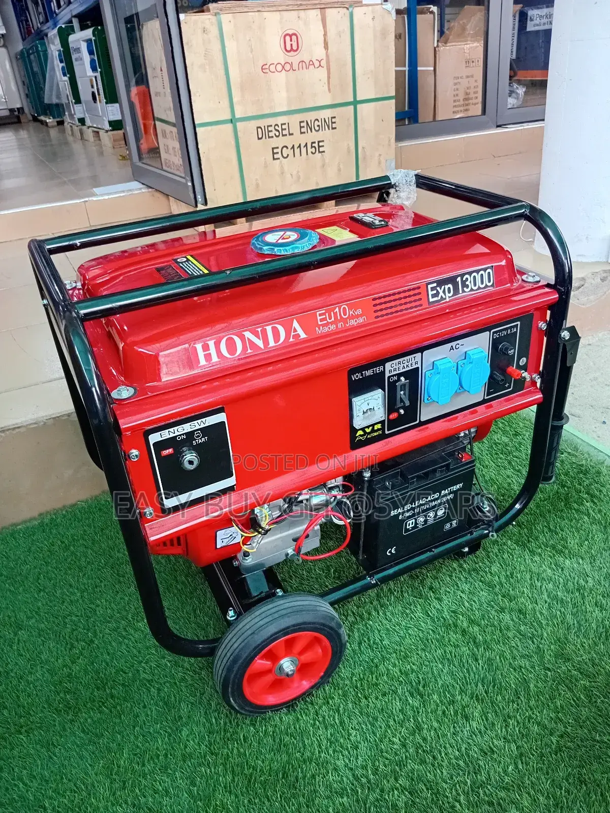 10kva Honda Generator With Sealed Lead Acid Battery