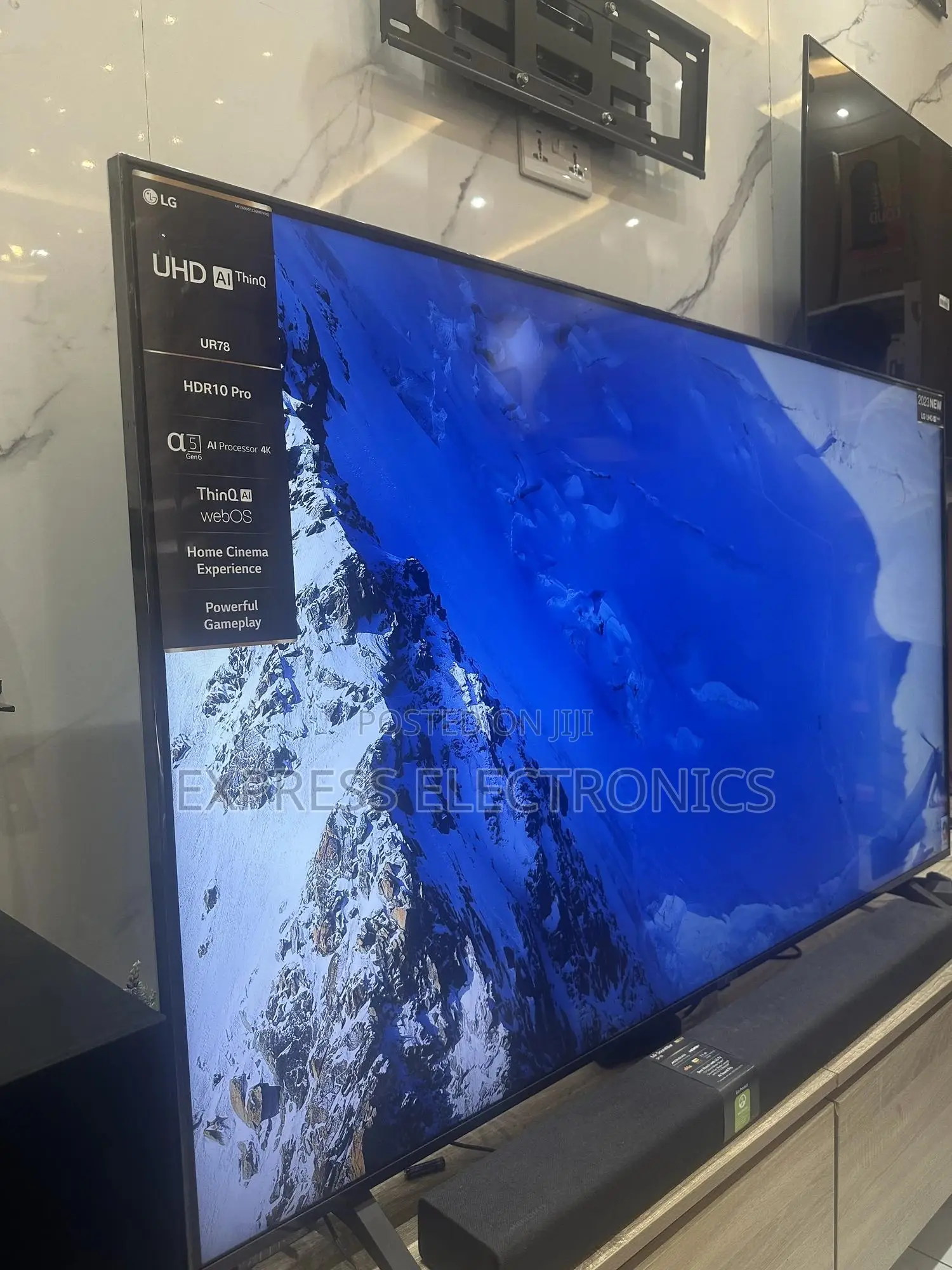 Thinq AI Webso UHD Smart LG 65”UR73