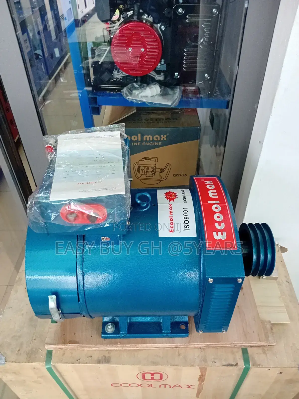 Ecool Max One Phase St Series Alternator 10kw