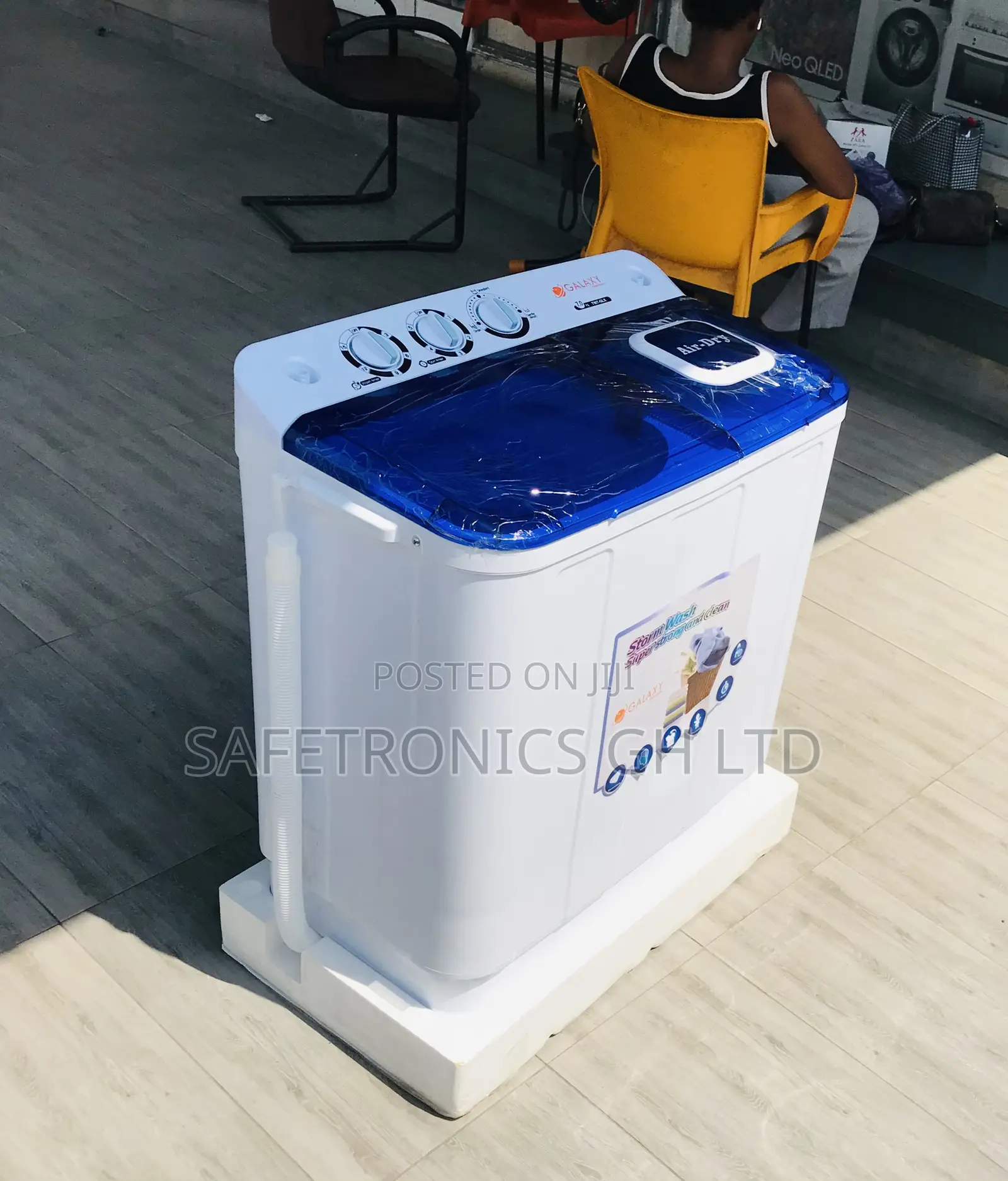 Quickclean Galaxy 7kg Semiauto Topload Washingmachine