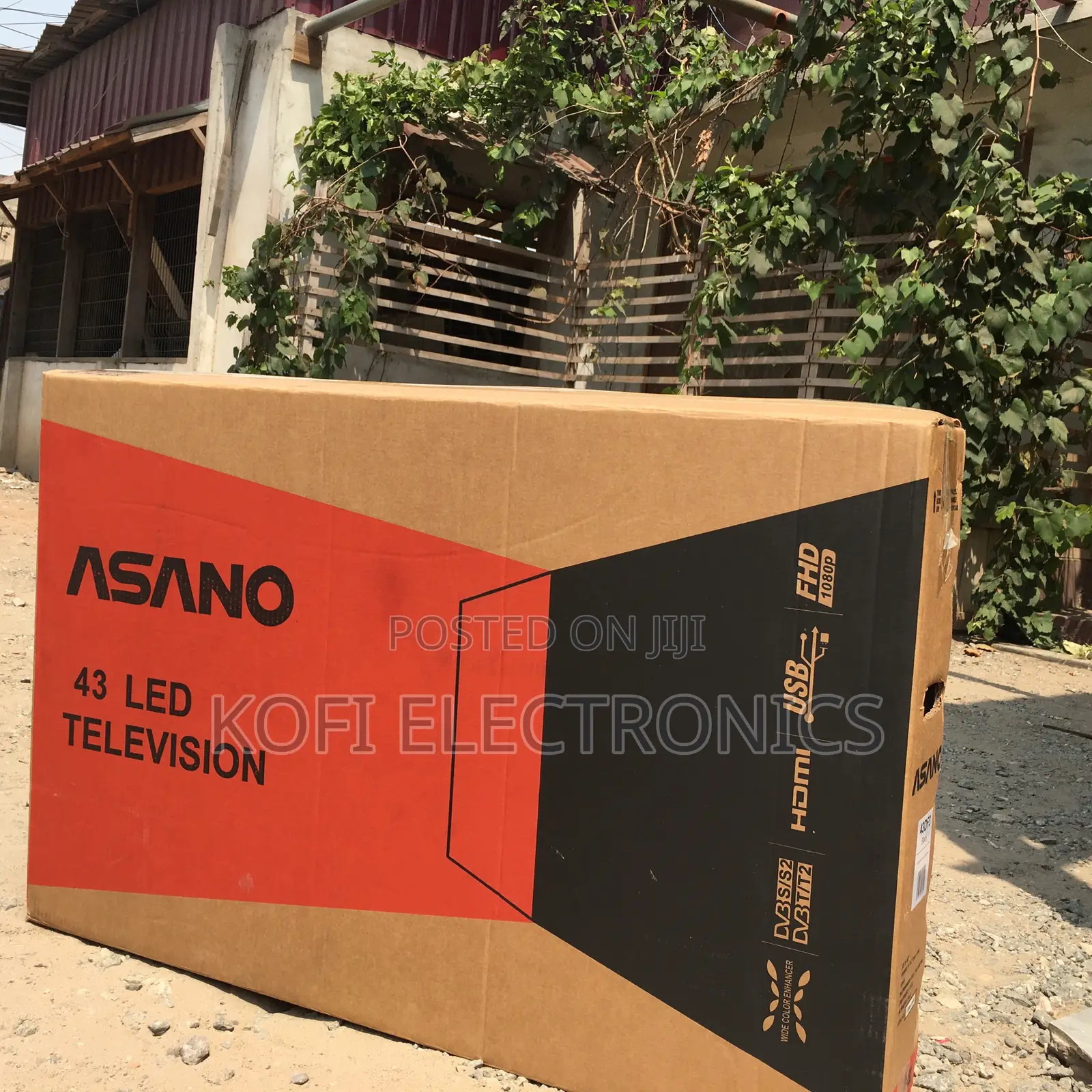 Asano 43''  Digital Satellite TV With Clear Display