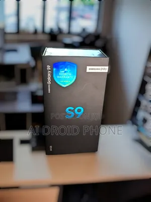 New Samsung Galaxy S9 64 GB Black