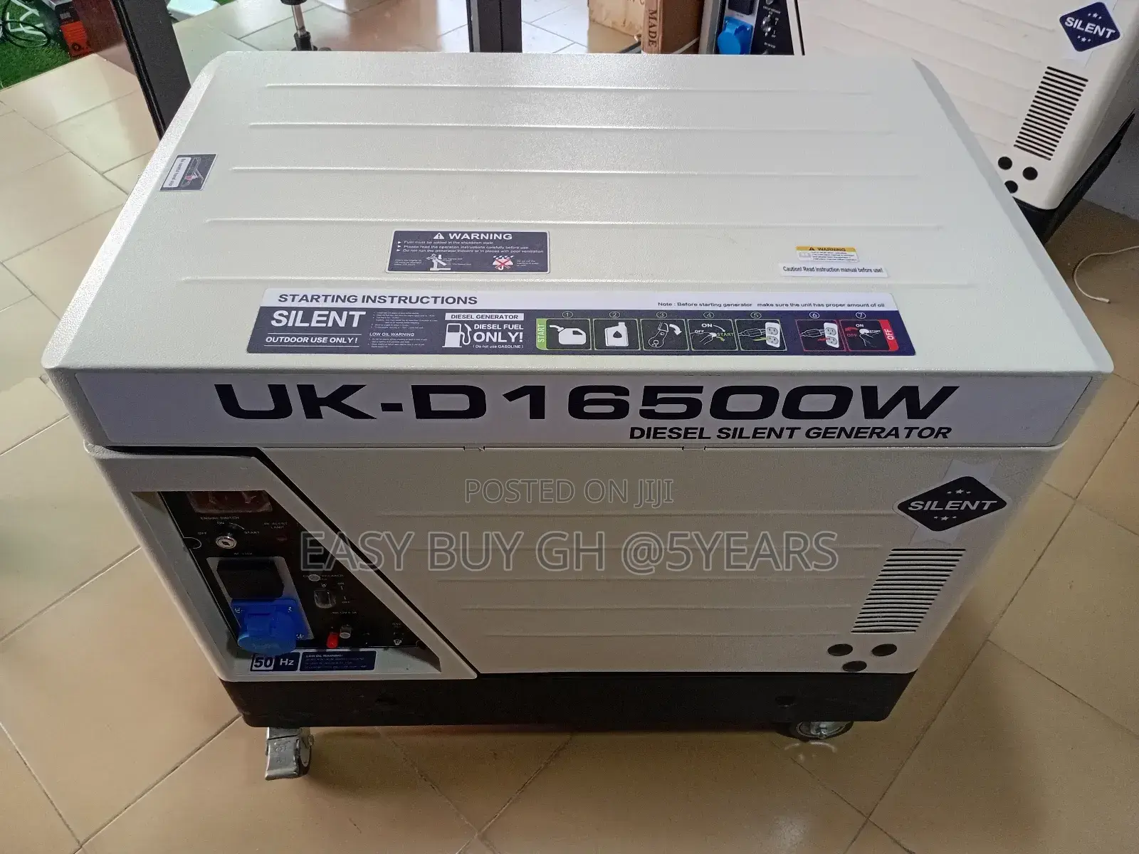 Budget Friendly UK-D Silent Diesel Generator 15kva 16.5kw
