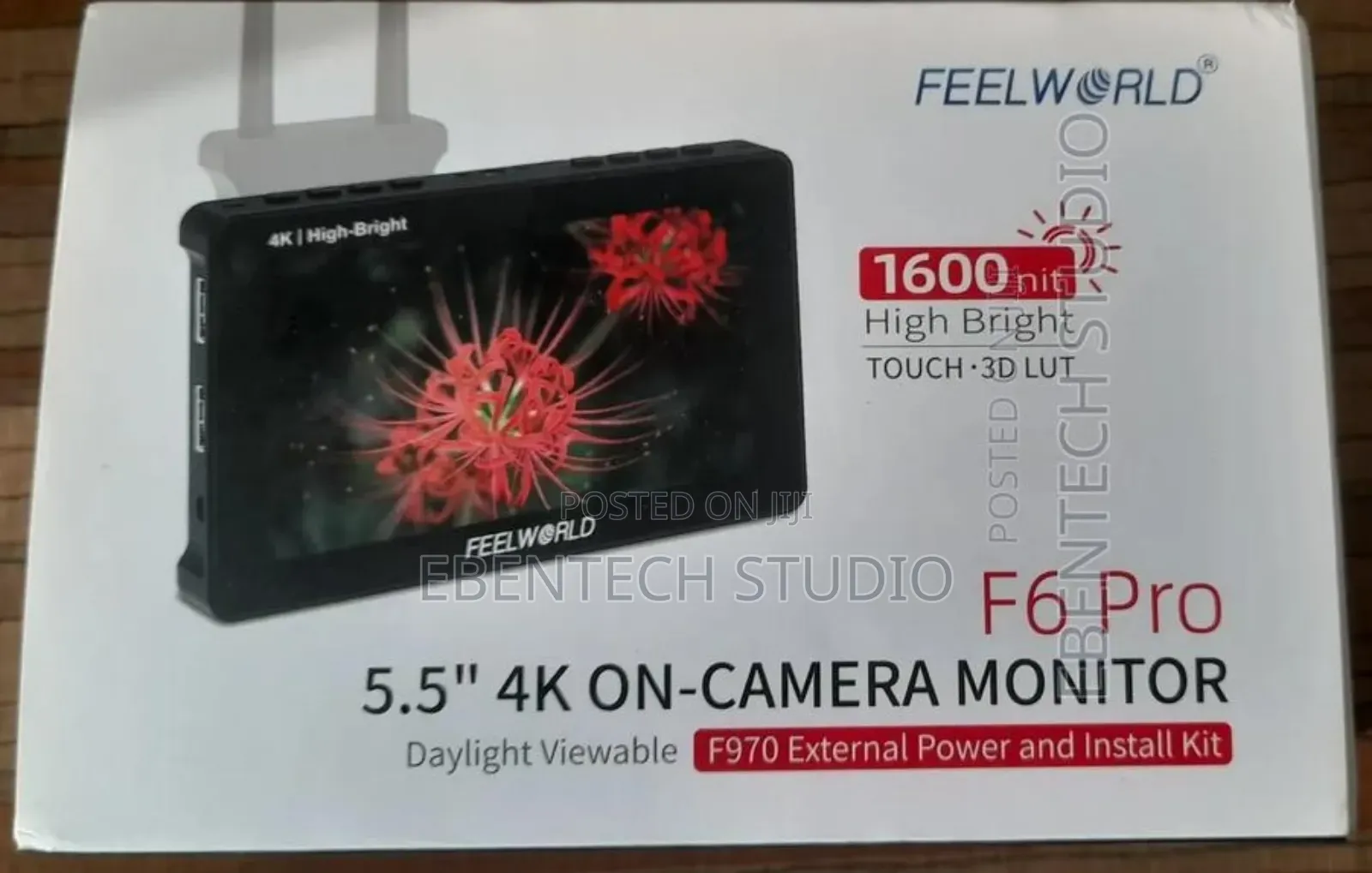 Feelworld F6 Pro Field Monitor on Camera Monitor