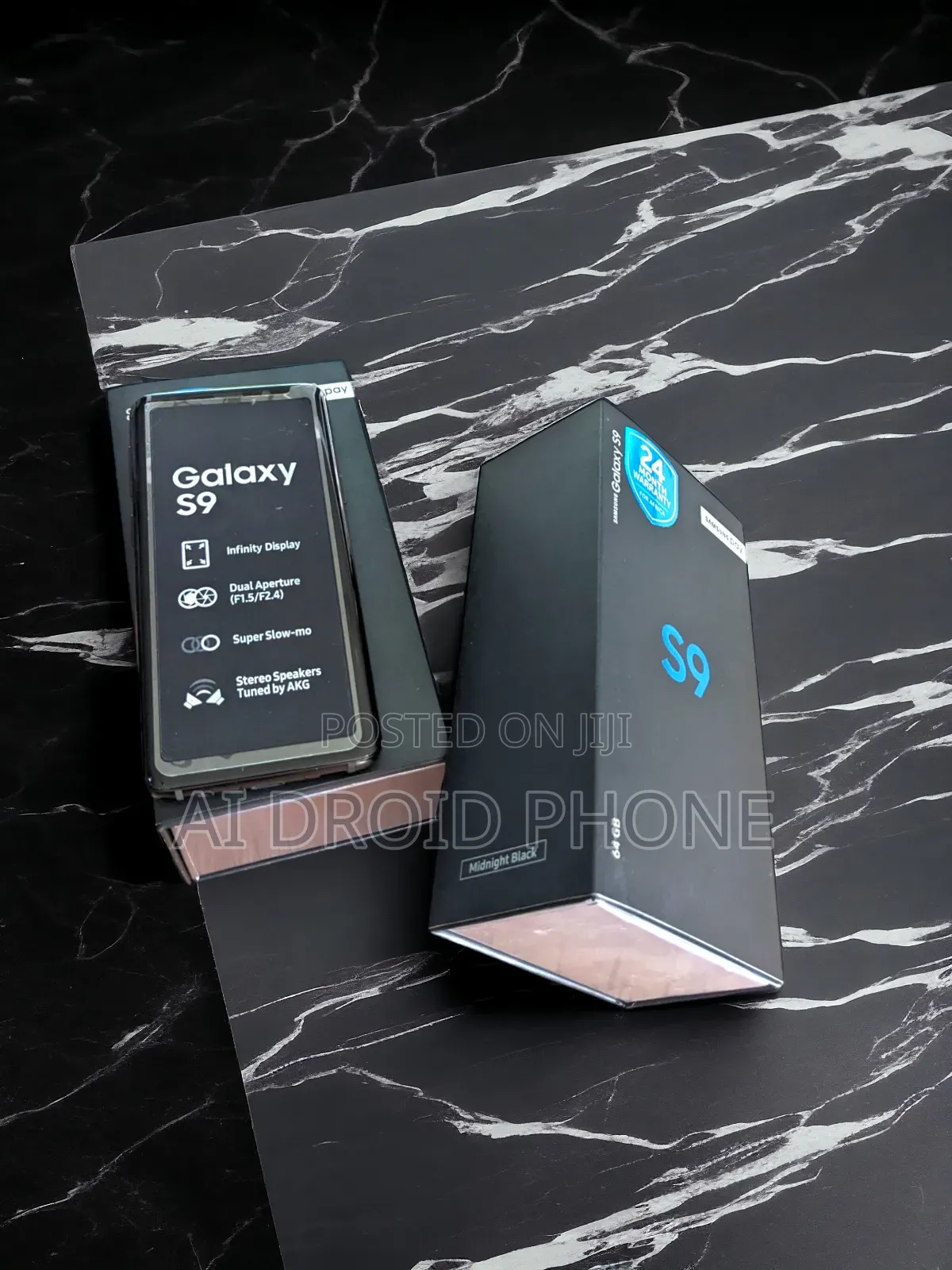 New Samsung Galaxy S9 64 GB Black