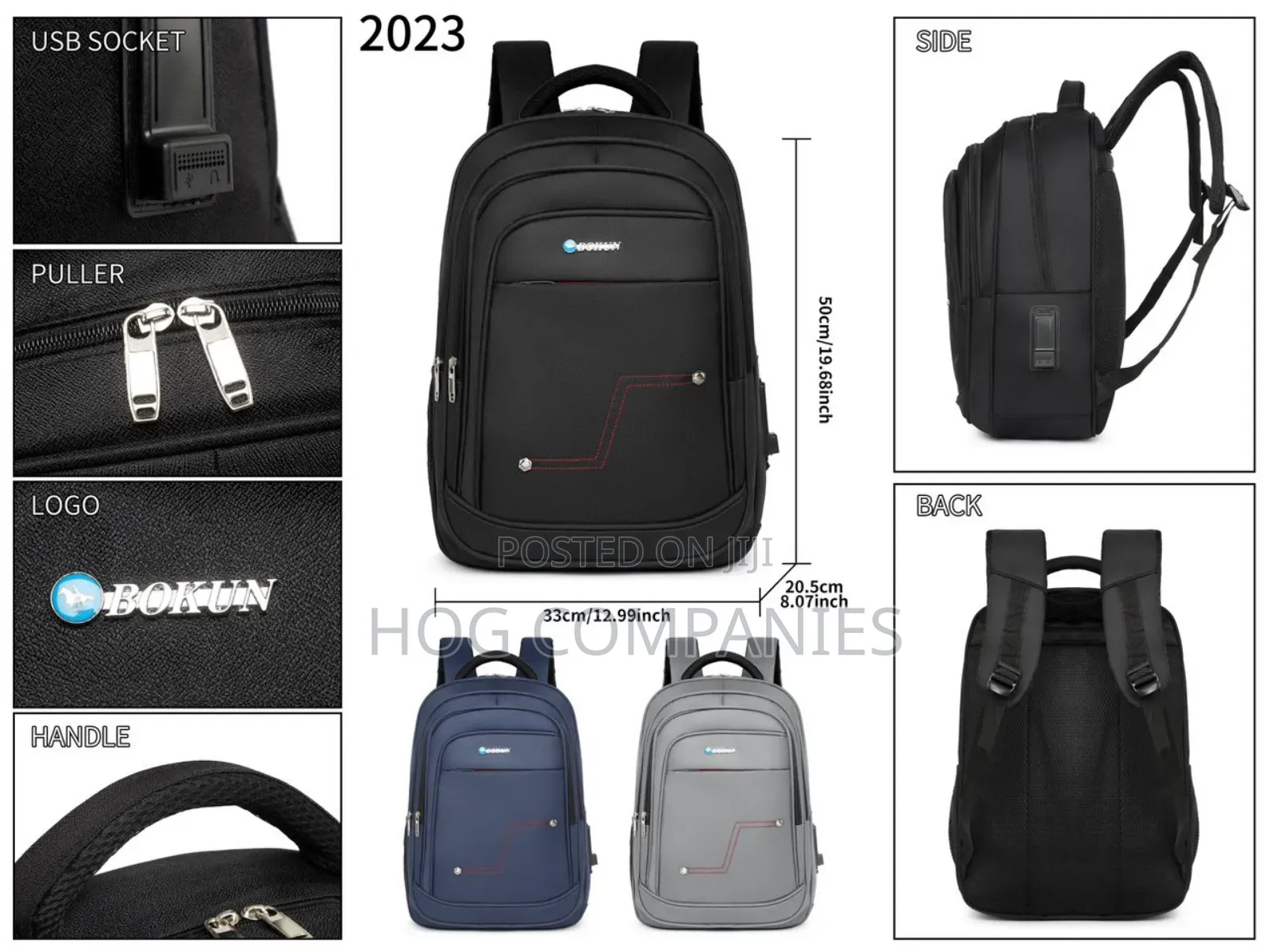 Bokun Multifunctional Laptop Backpack