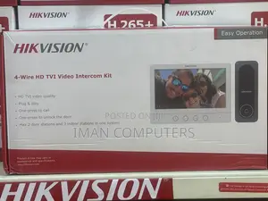 4-Wire HD Tvi Video Intercom KIT