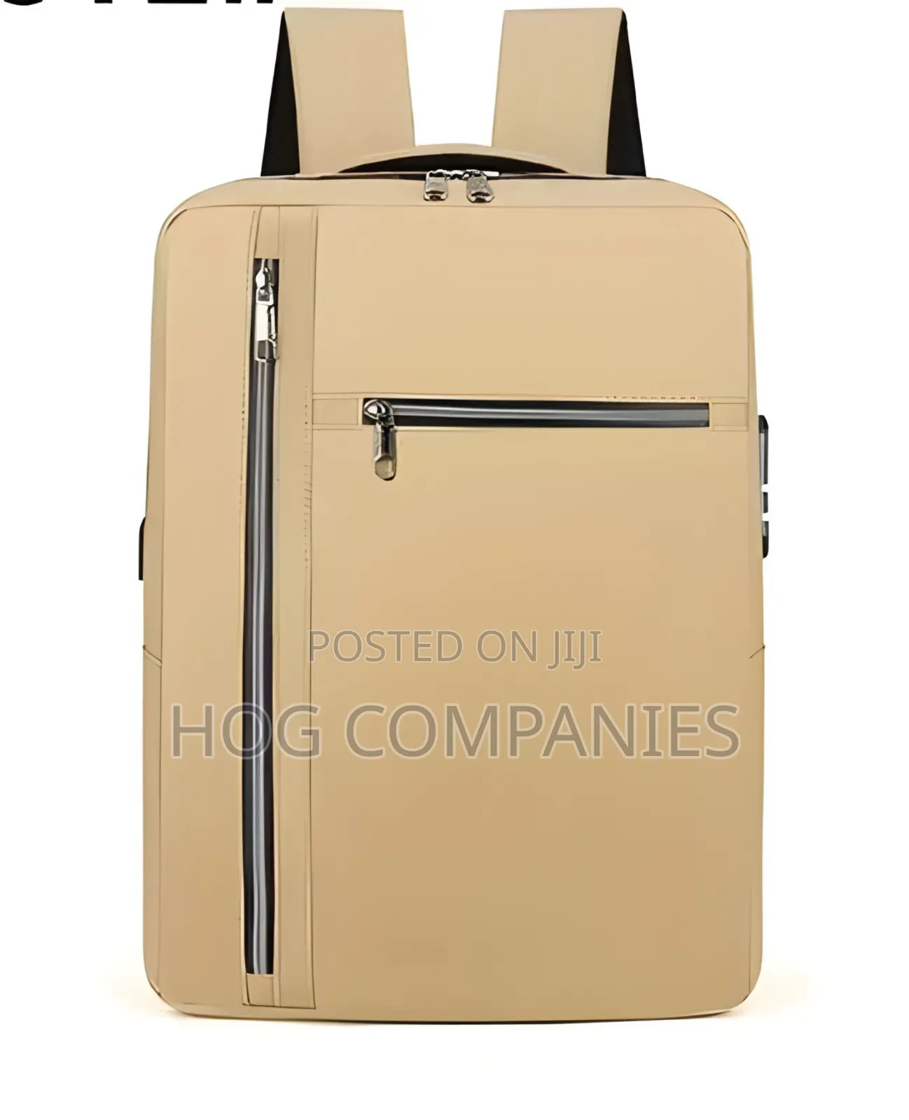 Multifunctional Double Zipped Backpack