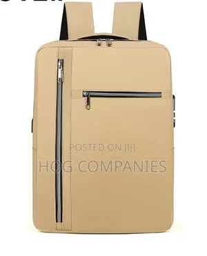 Multifunctional Double Zipped Backpack